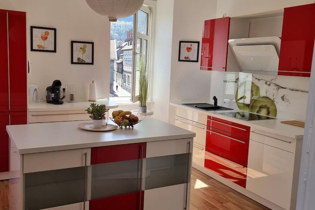 Ferienwohnung Marktblick Goslar Esterno foto
